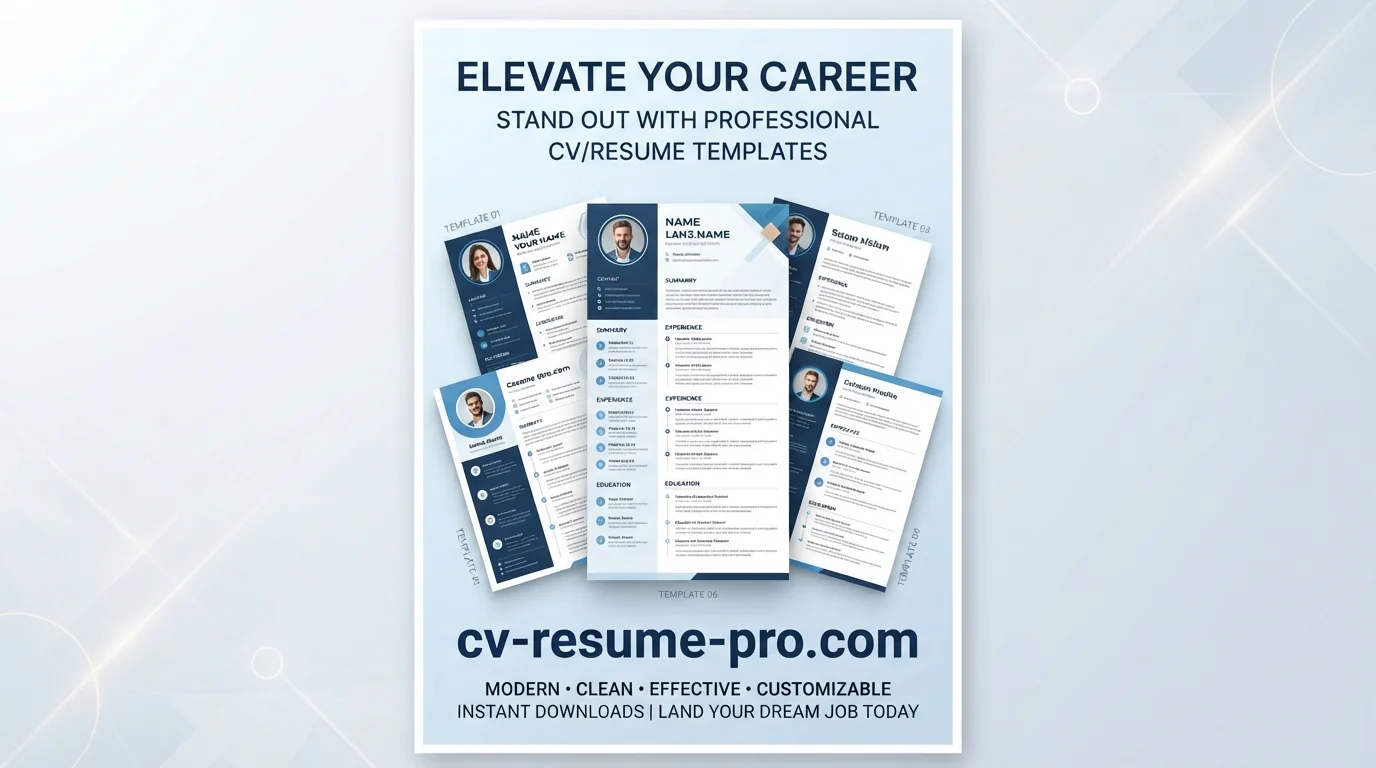 No Watermark Resume Download (Hindi) – Free ATS CV Template PDF 2026 | cv-resume-pro.com