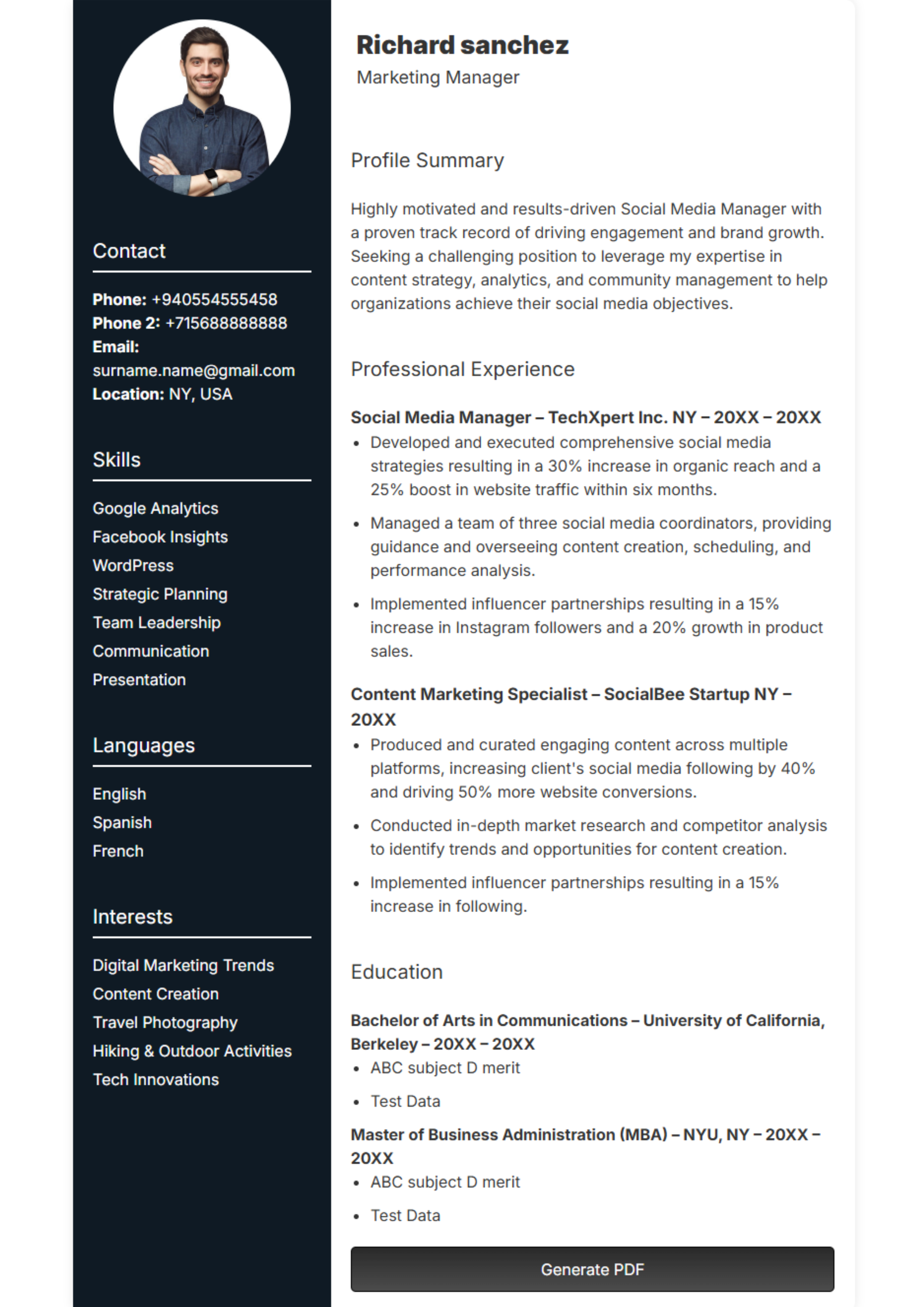 New CV Templates for Freshers 2026